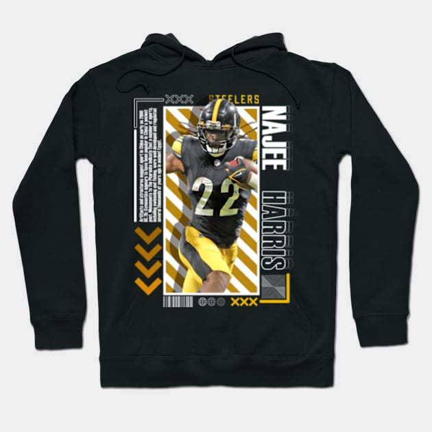 Najee Harris Paper Version 10 Hoodie by binchudala